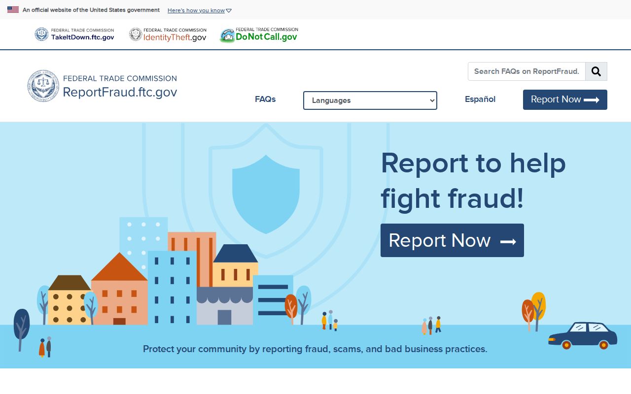 Bullhead City neighbors FTC fraud reporting portal
