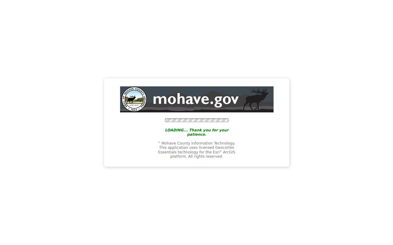 Bullhead City neighbors Mohave County parcel map