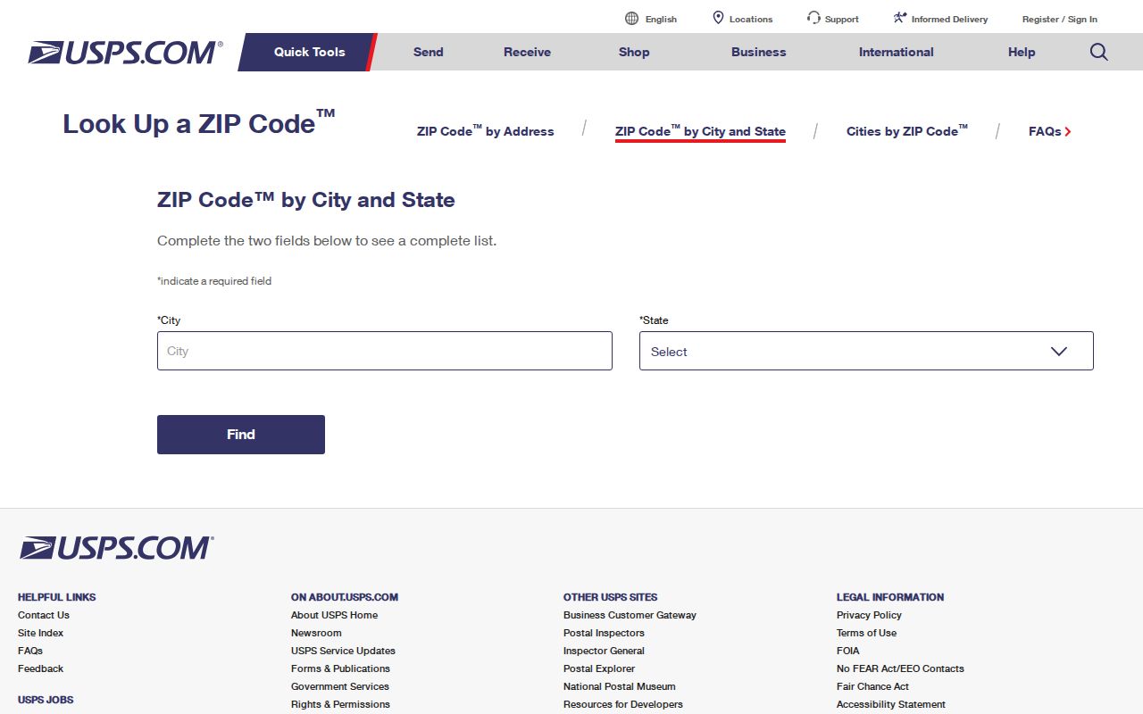 Bullhead City ZIP code directory USPS lookup